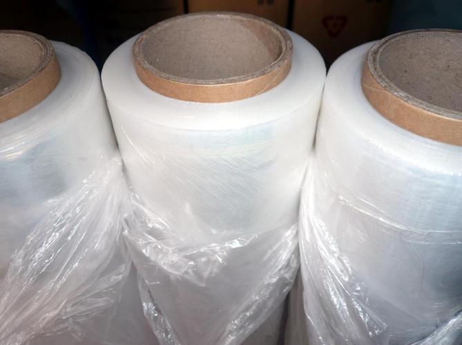 义乌pe拉伸膜生产厂家 环保新料做的缠绕膜 包装材料高强度缠绕膜
